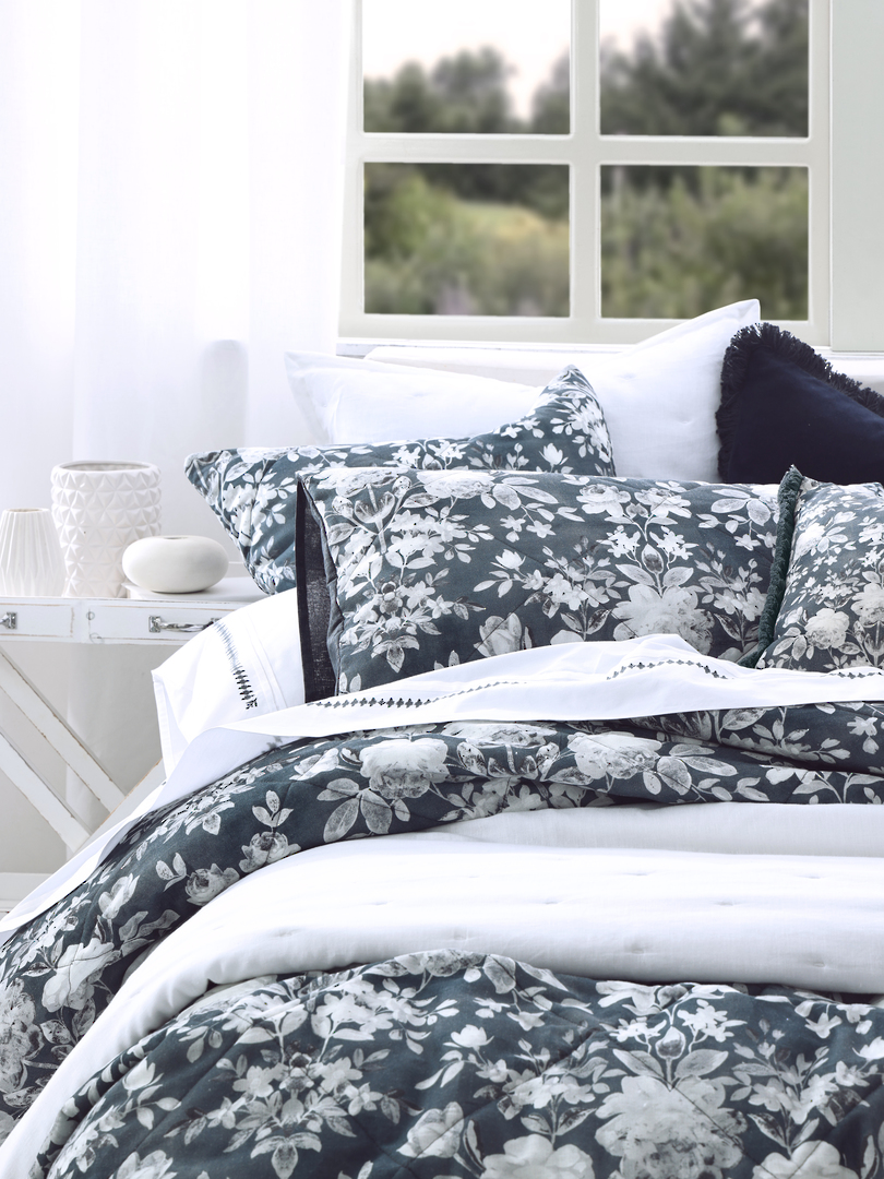 MM Linen Georgie Bedspread Set | Luxury Linen-Cotton Bedding NZ image 6